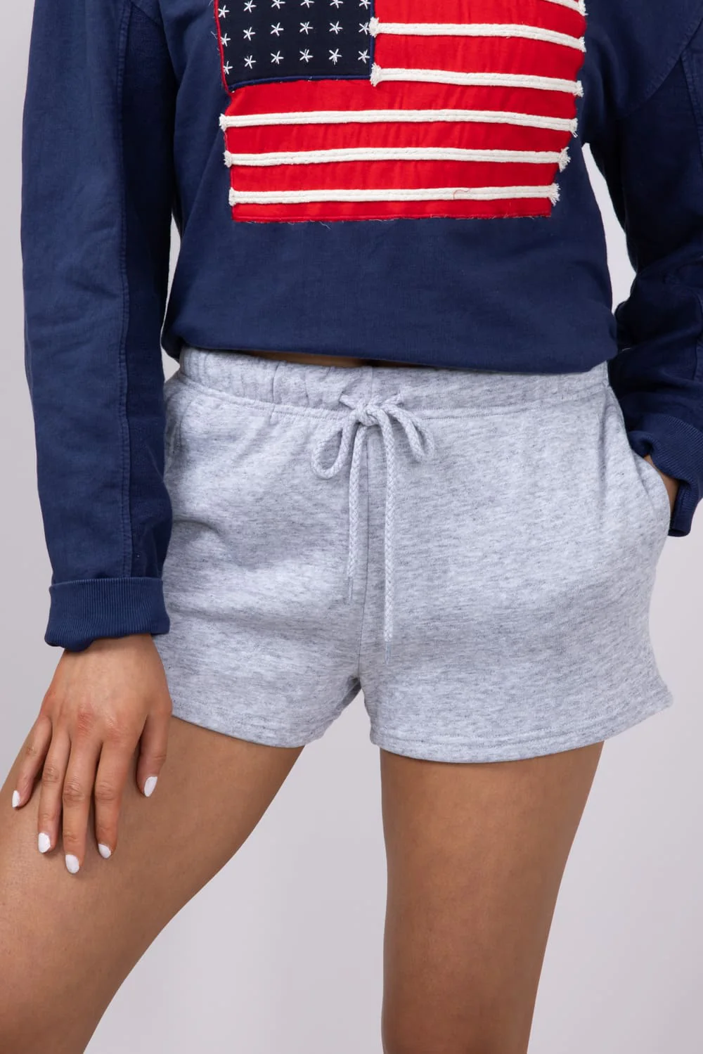 1897 Active Basic Fleece Shorts for Women - Image 2
