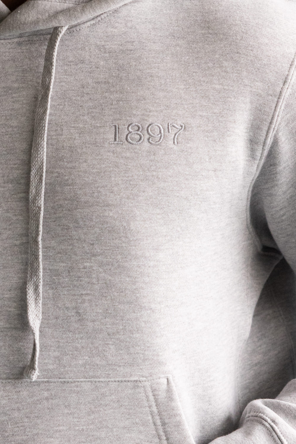 1897 Active City Hoodie for Men in Heather Grey | MJ925-CITY HEATHER GREY - Image 5