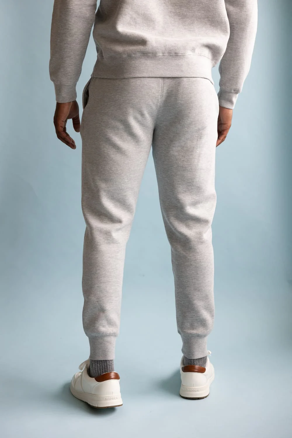 1897 Active City Joggers for Men in Heather Grey  | MP925-CITY HEATHER GREY - Image 3