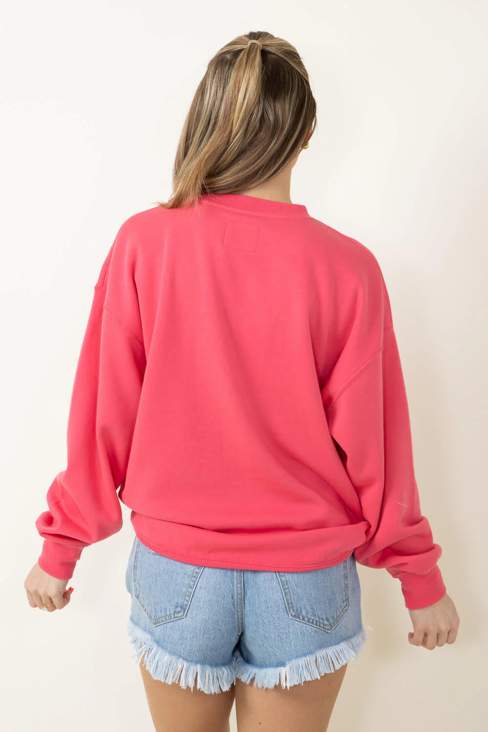 1897 Active Sunkissed Sweatshirt for Women in Pink | GT067-PUNCHPINK - Image 3