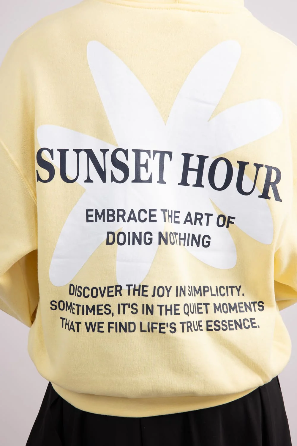 1897 Active Sunset Hour Hoodie for Women in Butter Yellow | JU1918-LTYELLOW - Image 5