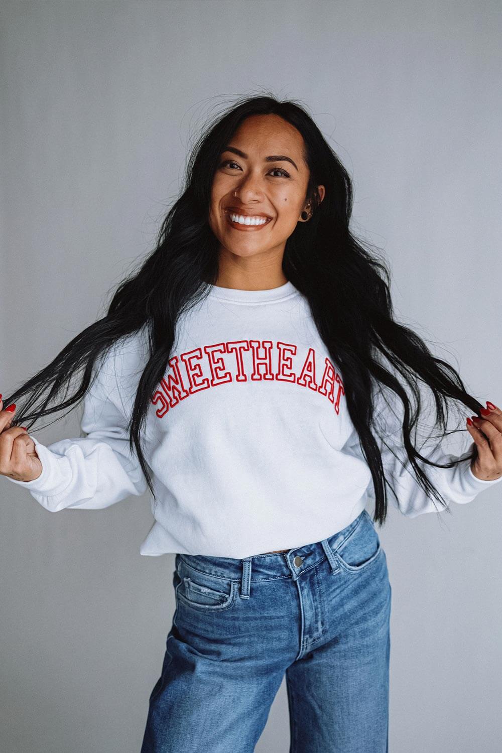 1897 Active Sweetheart Sweatshirt for Women - Image 2