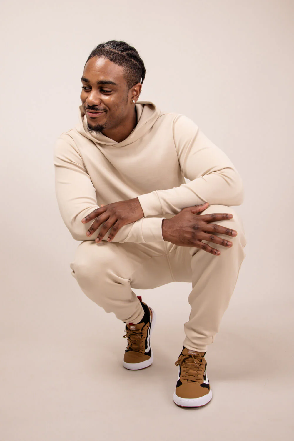 1897 Active Ultimate Hoodie for Men in Beige | MJ992-BEIGE - Image 2