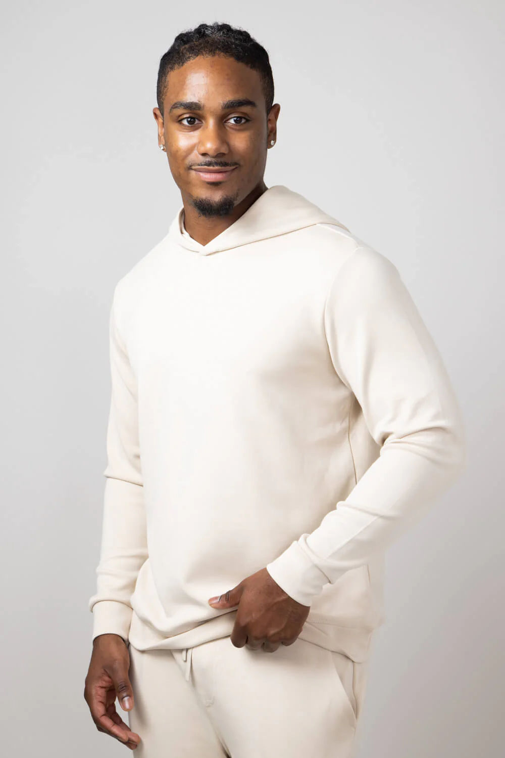 1897 Active Ultimate Hoodie for Men in Beige | MJ992-BEIGE - Image 4