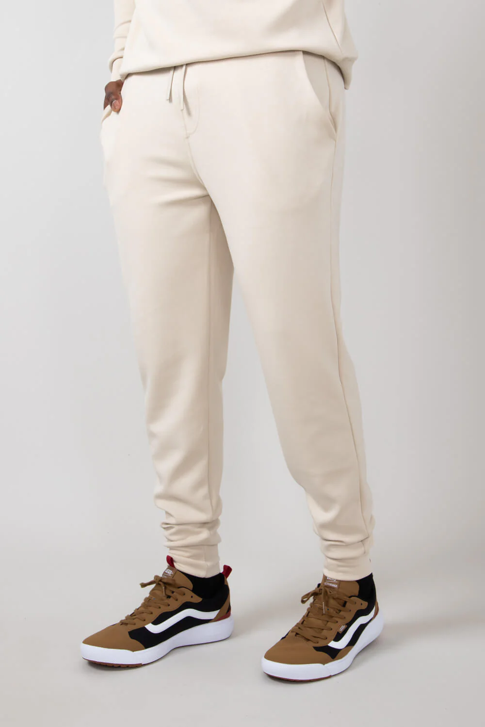 1897 Active Ultimate Joggers for Men in Beige | MP992-BEIGE - Image 4