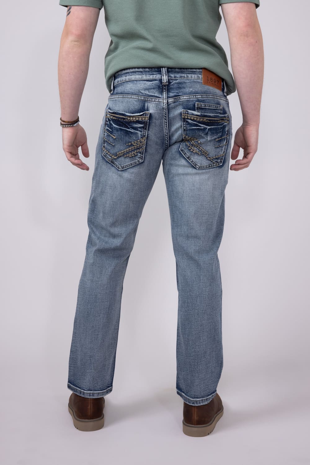 1897 Original Chris Straight Fit Jeans for Men | 2107-CHRIS - Image 4