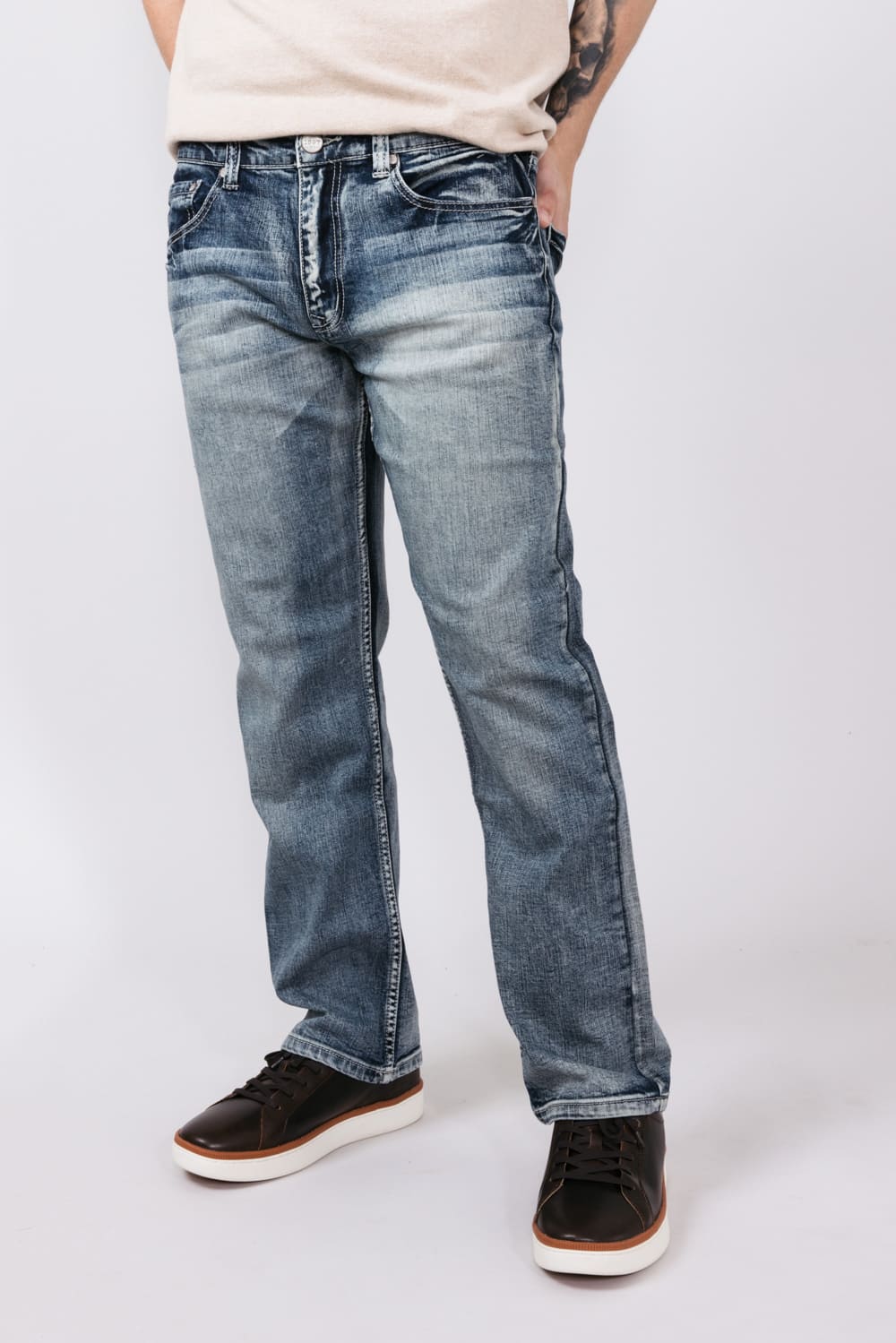 1897 Original Jeremy Bootcut Jeans for Men | 2110-JEREMY - Image 3