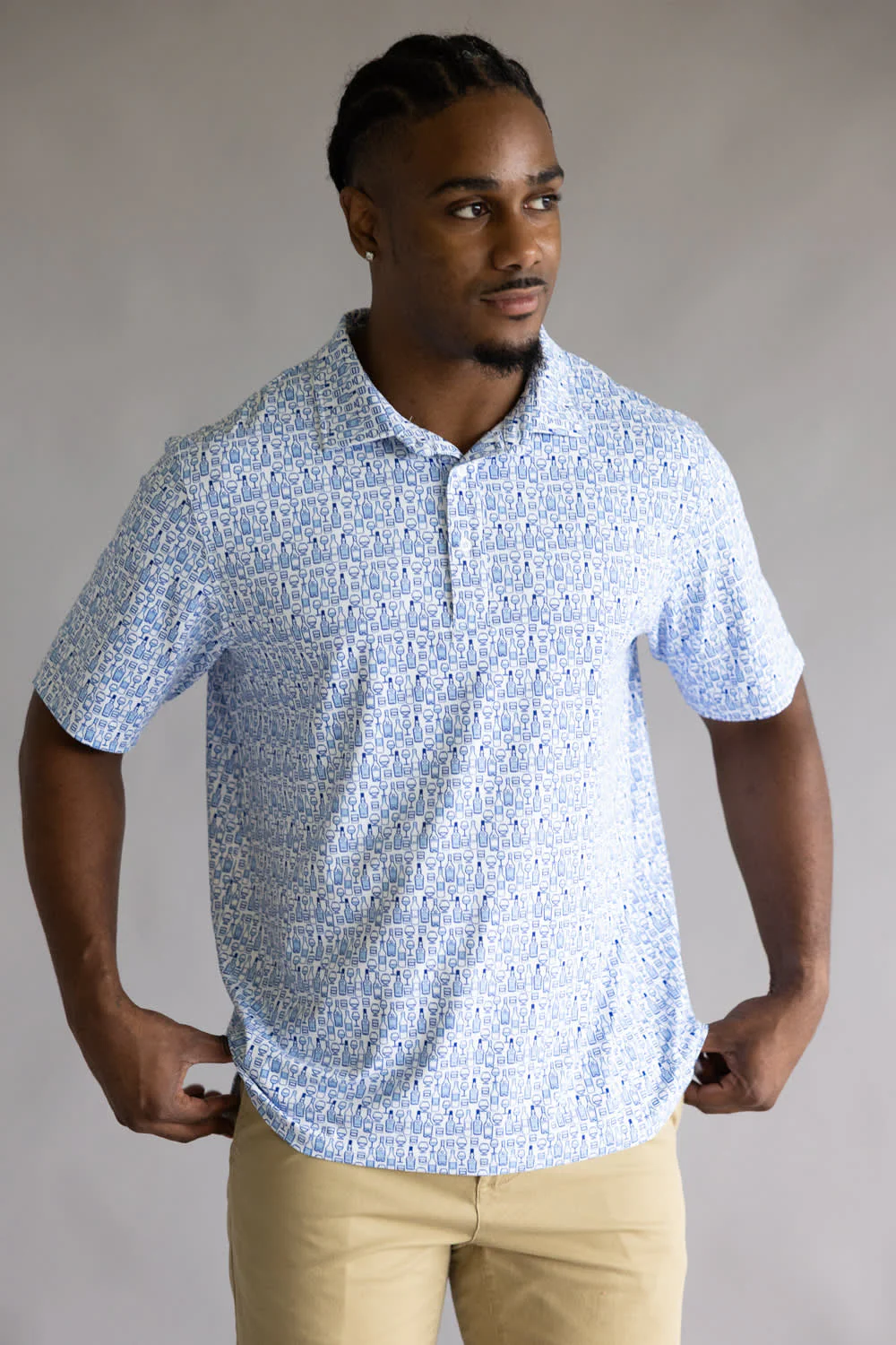 1897 Legends Bottle Polo for Men in White | FGM217-WHITE - Image 4