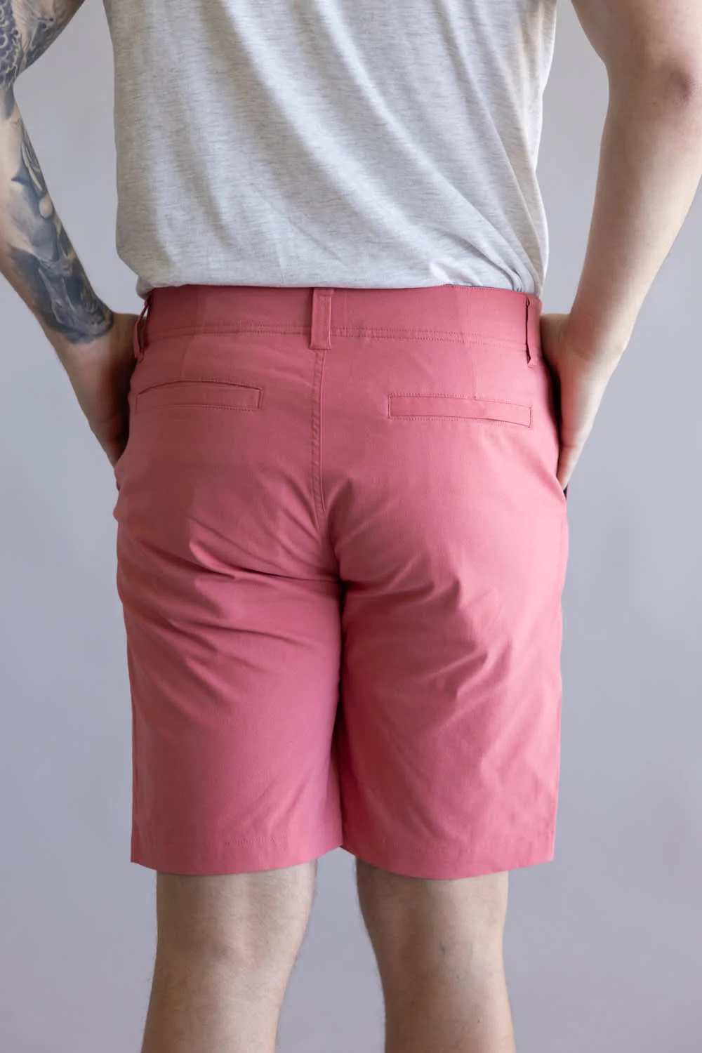 1897 Legends Freedom Shorts for Men in Nantucket Red | GS35408-NANTUCKETRED - Image 3