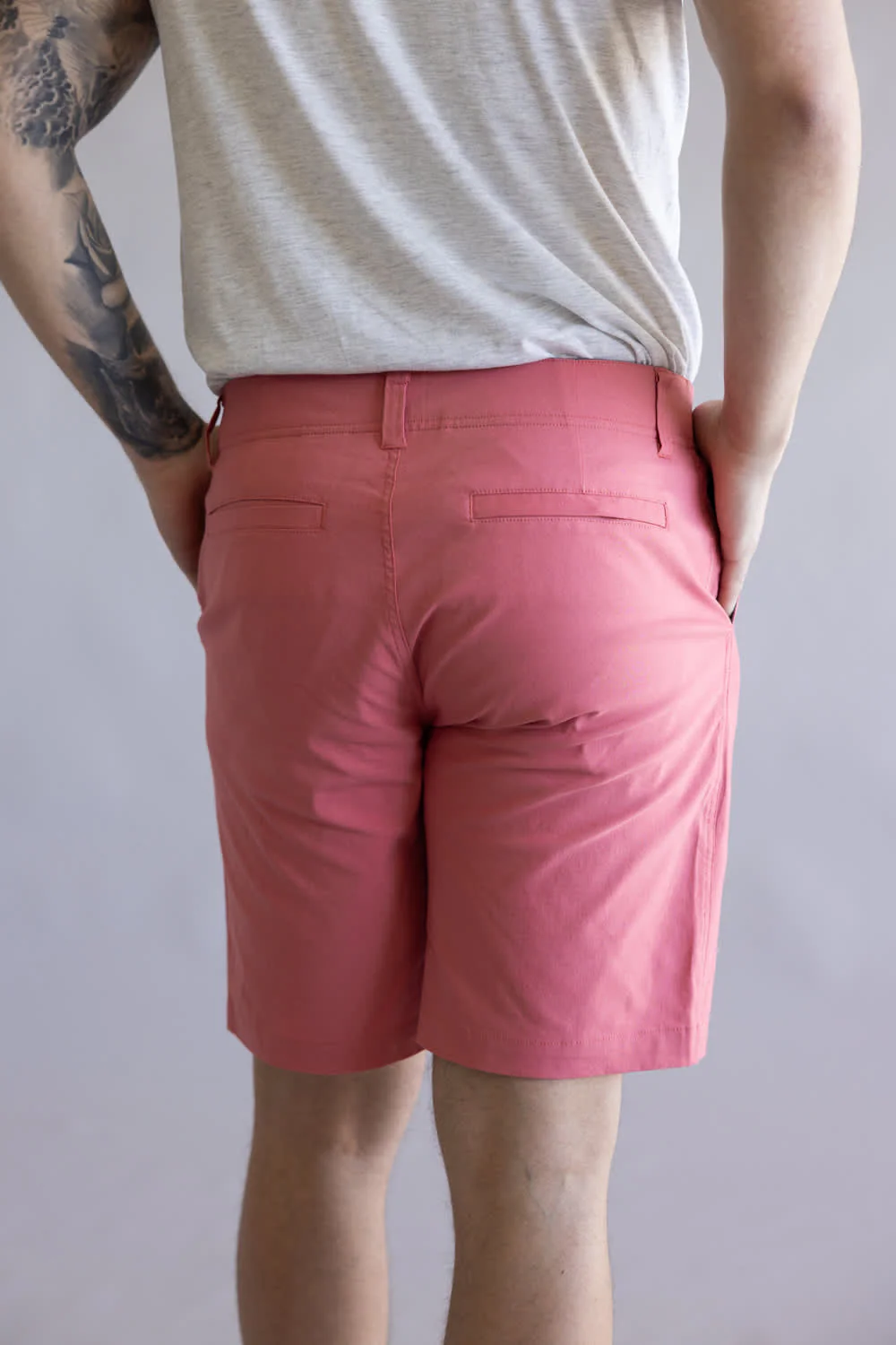 1897 Legends Freedom Shorts for Men in Nantucket Red | GS35408-NANTUCKETRED - Image 4