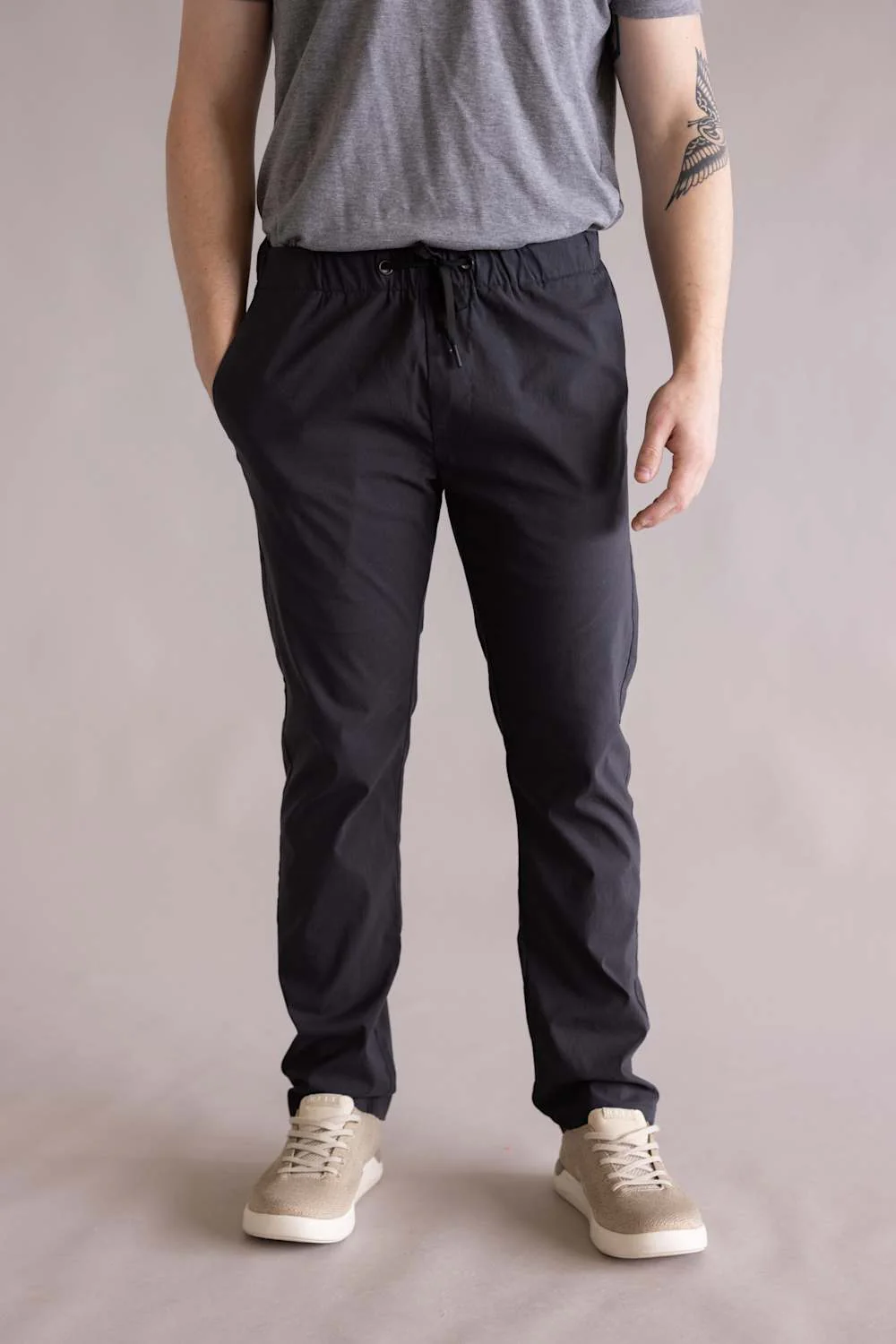 1897 Legends Tech Jogger Pants for Men in Tap Shoe Black | GP35608-TAPSHOEBLACK - Image 5