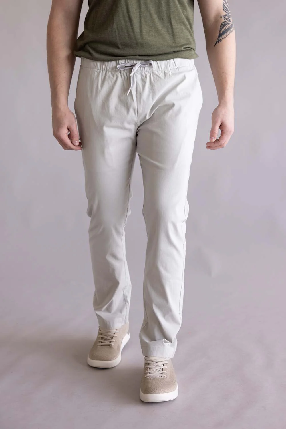 1897 Legends Tech Jogger Pants for Men in Quiet Grey | GP35608-QUIETGRAY - Image 4