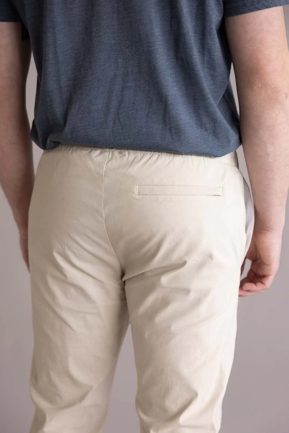 1897 Legends Tech Jogger Pants for Men in Pelican Khaki | GP35608-PELICANKHAKI - Image 3