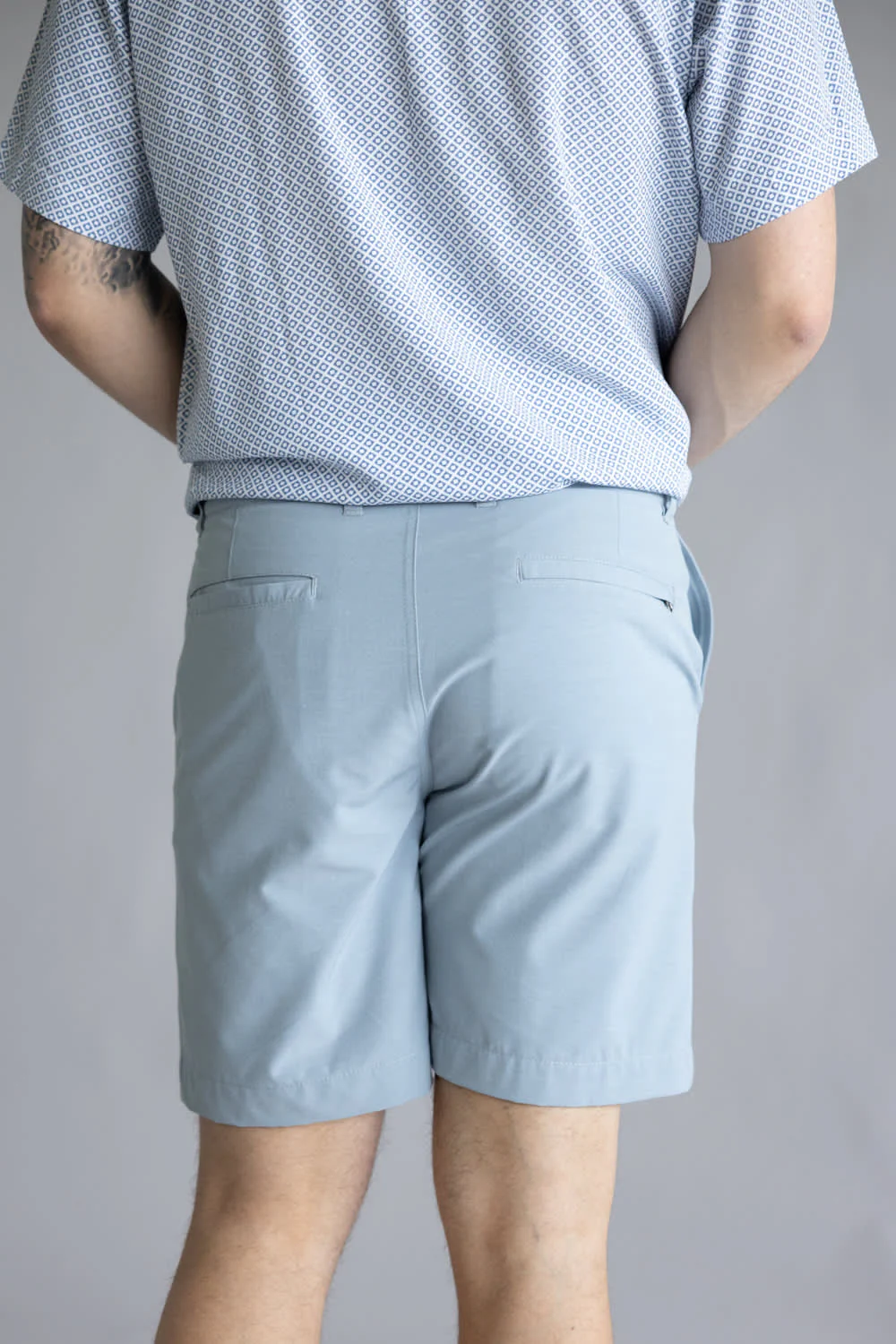 1897 Men 7” Shorts for Men in Grey Blue | XU9840-GL GREY BLUE - Image 3