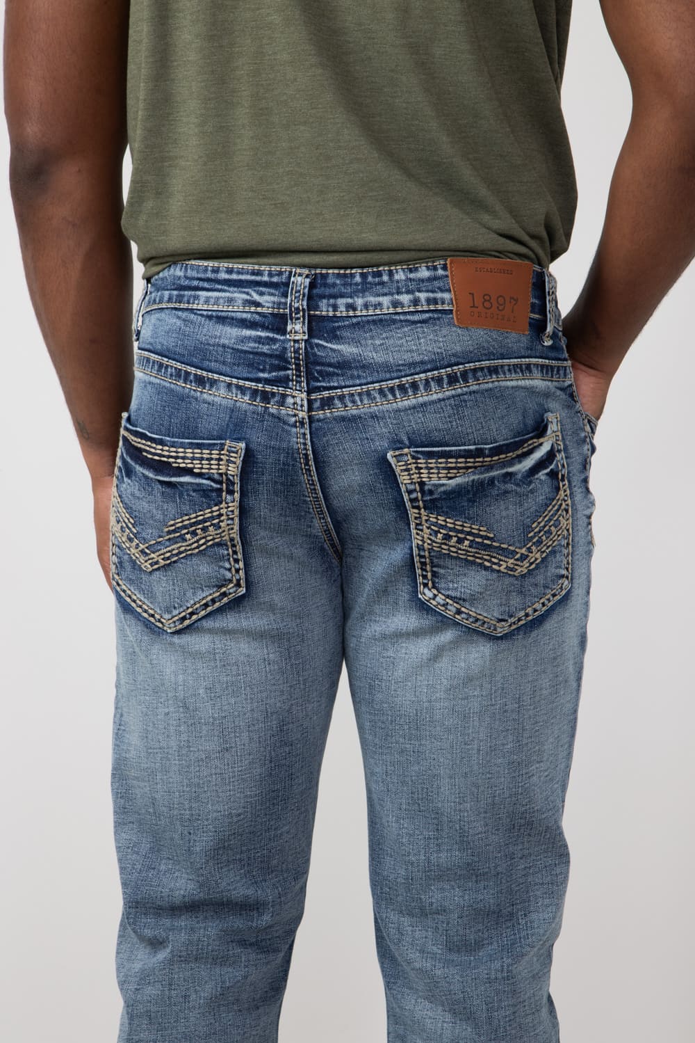 1897 Original Darryl Boot Cut Jeans for Men | 2402-DARRYL - Image 2
