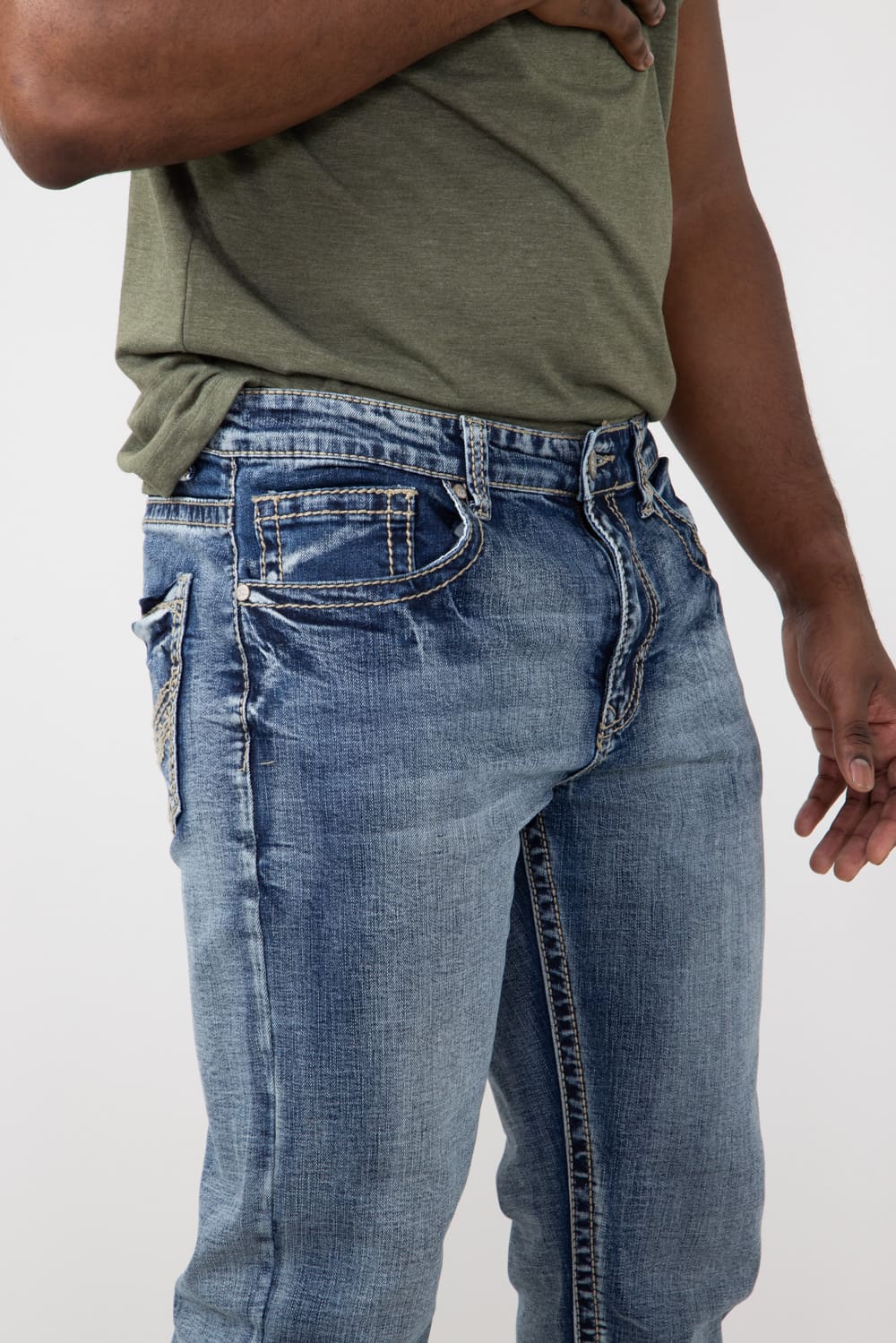 1897 Original Darryl Boot Cut Jeans for Men | 2402-DARRYL - Image 4