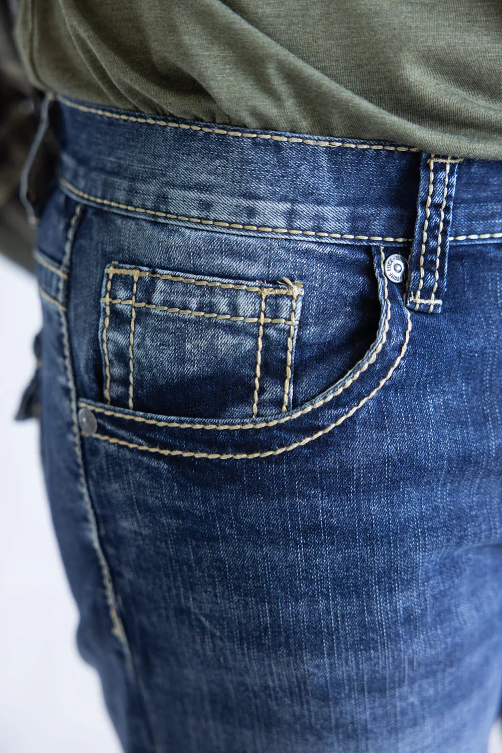 True Luck Ichiro Straight Leg Jeans for Men | TL22031604 - Image 3