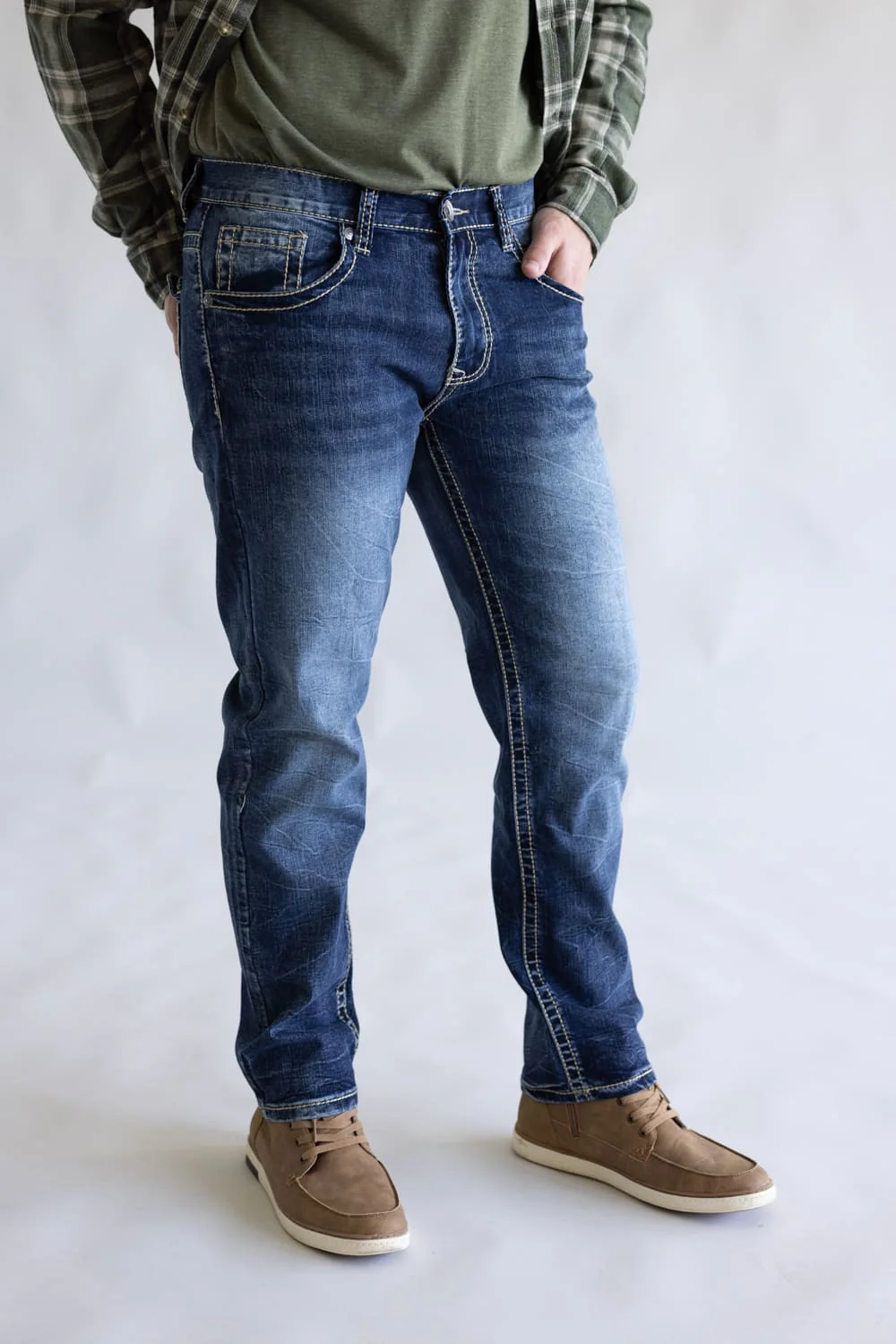 True Luck Ichiro Straight Leg Jeans for Men | TL22031604 - Image 5