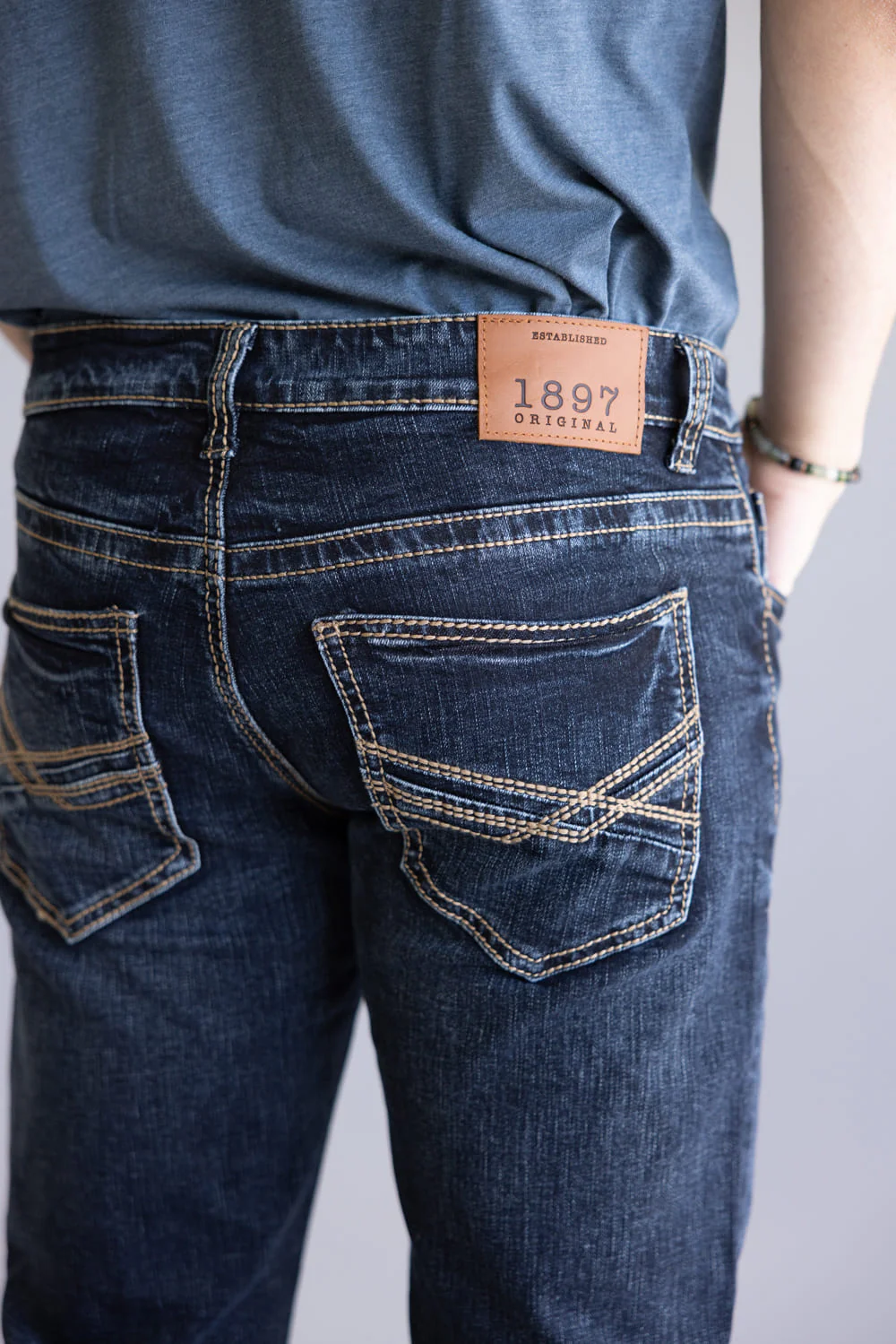 1897 Original Kelly Straight Leg Jeans for Men | 2501-KELLY - Image 3