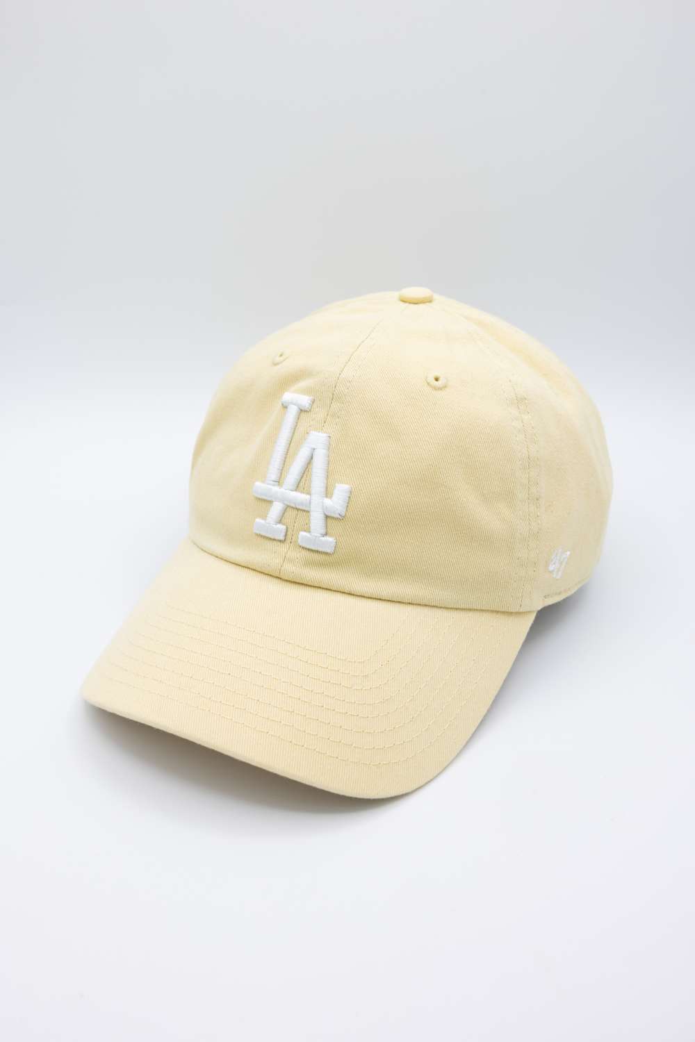 47 Los Angeles Dodgers Clean Up Hat in Butter Yellow | B-NLRGW12GWS-H6 - Image 4