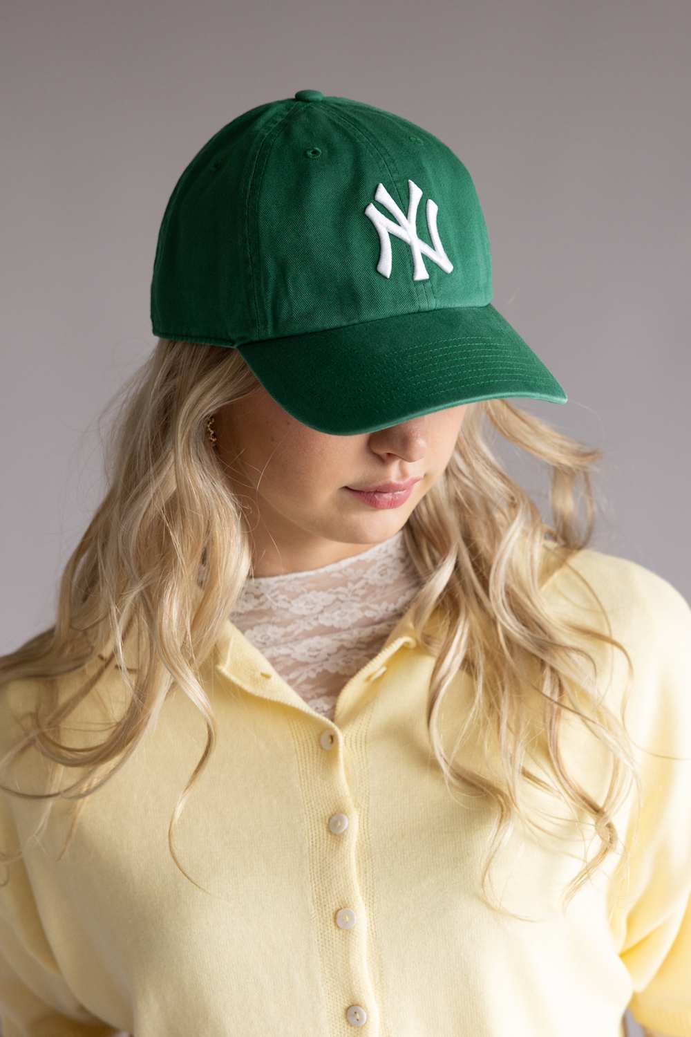 47 New York Yankees Clean Up Hat in Kelly Green | B-RGW17GWS-KY - Image 3