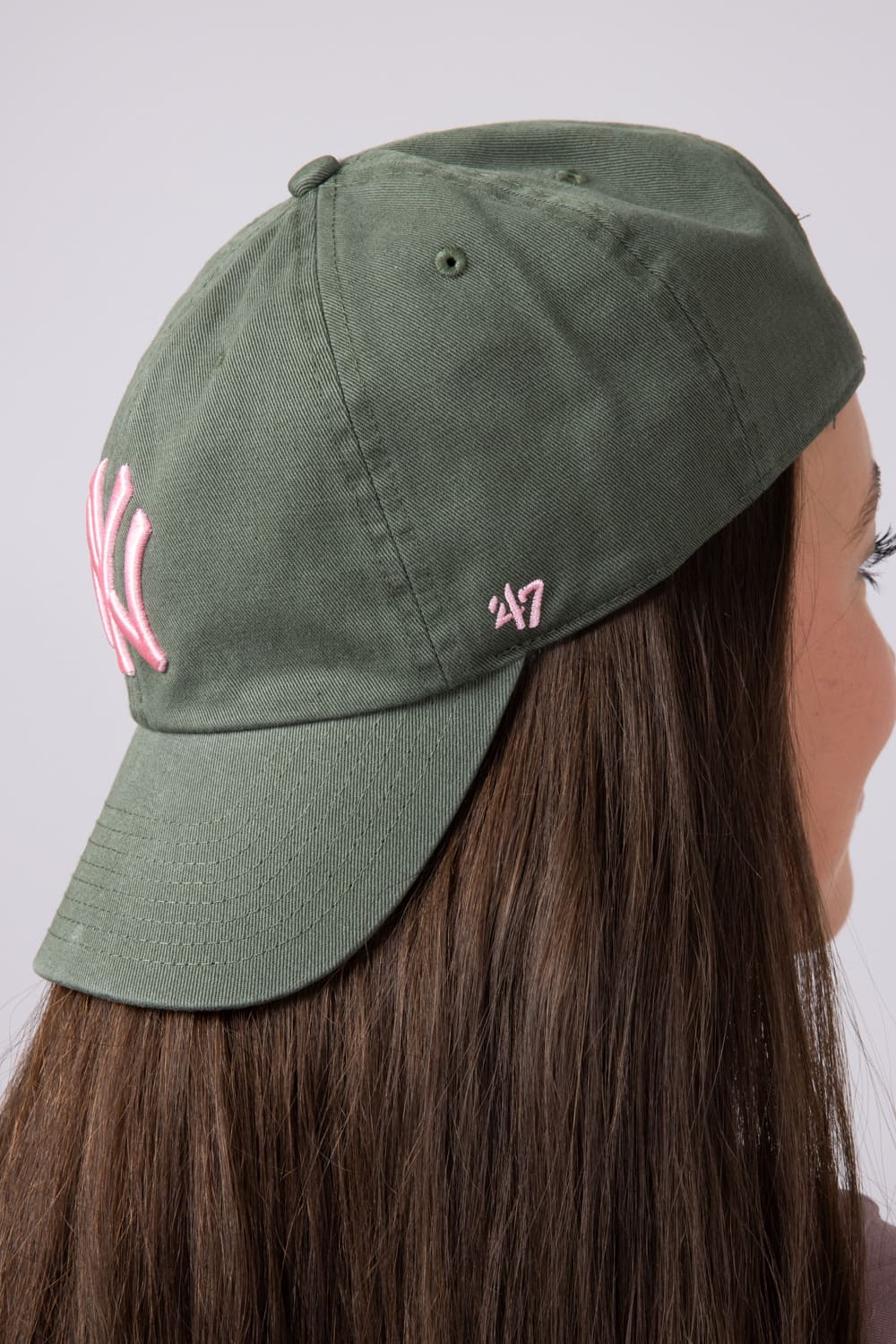47 New York Yankees Clean Up Hat in Moss Green | B-RGW17GWSNL-MS - Image 4
