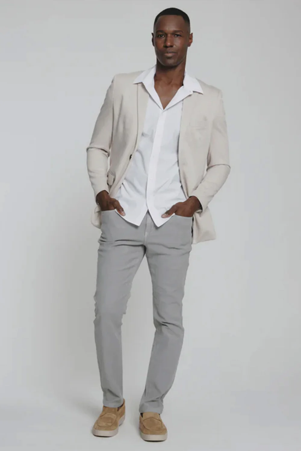 7Diamonds Generation 5 Pocket Pants for Men in a Grey | STP-1259 GREY - Image 5