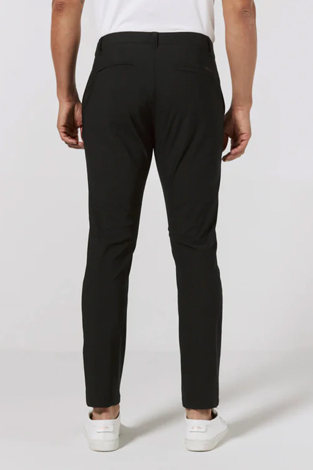 7Diamonds Zuma Chino Pants for Men in Black | STP-1288 BLACK - Image 3