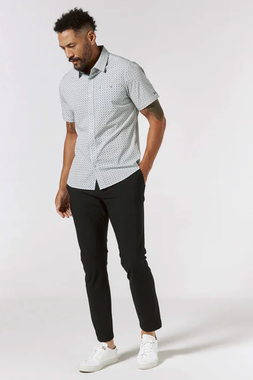 7Diamonds Zuma Chino Pants for Men in Black | STP-1288 BLACK - Image 5