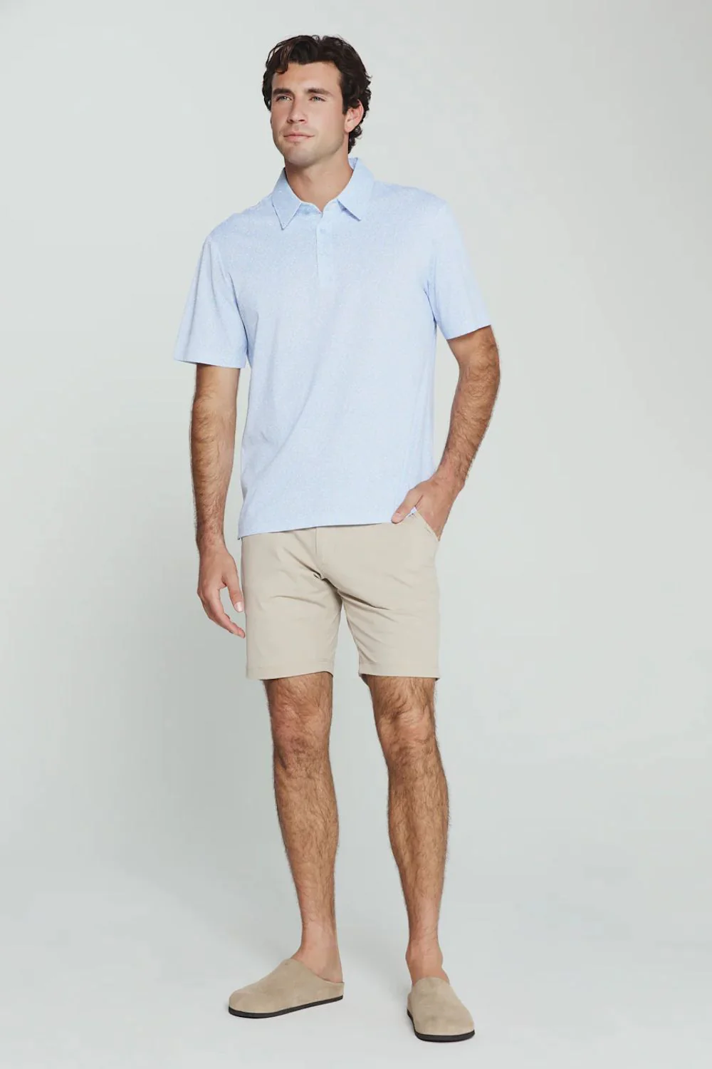 7Diamonds Aires Polo for Men in Light Blue | SMP-1761 LIGHTBLUE - Image 4