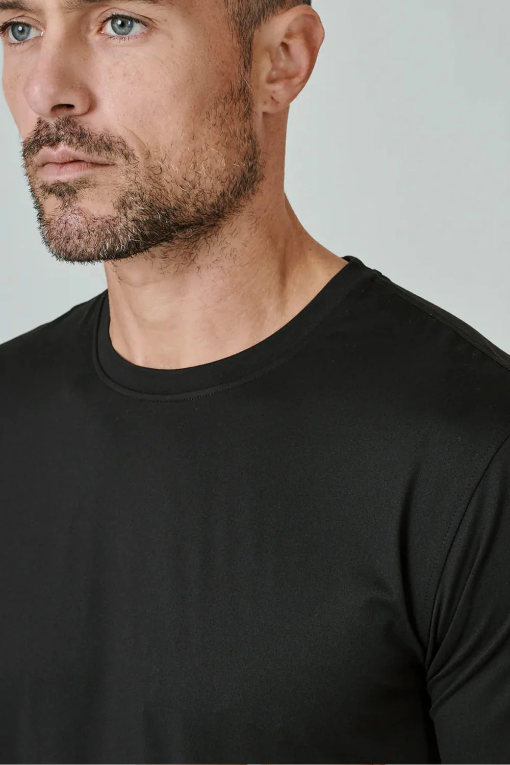 7Diamonds Core Crew T-Shirt for Men in Black | CSMT-4207-BLACK - Image 3