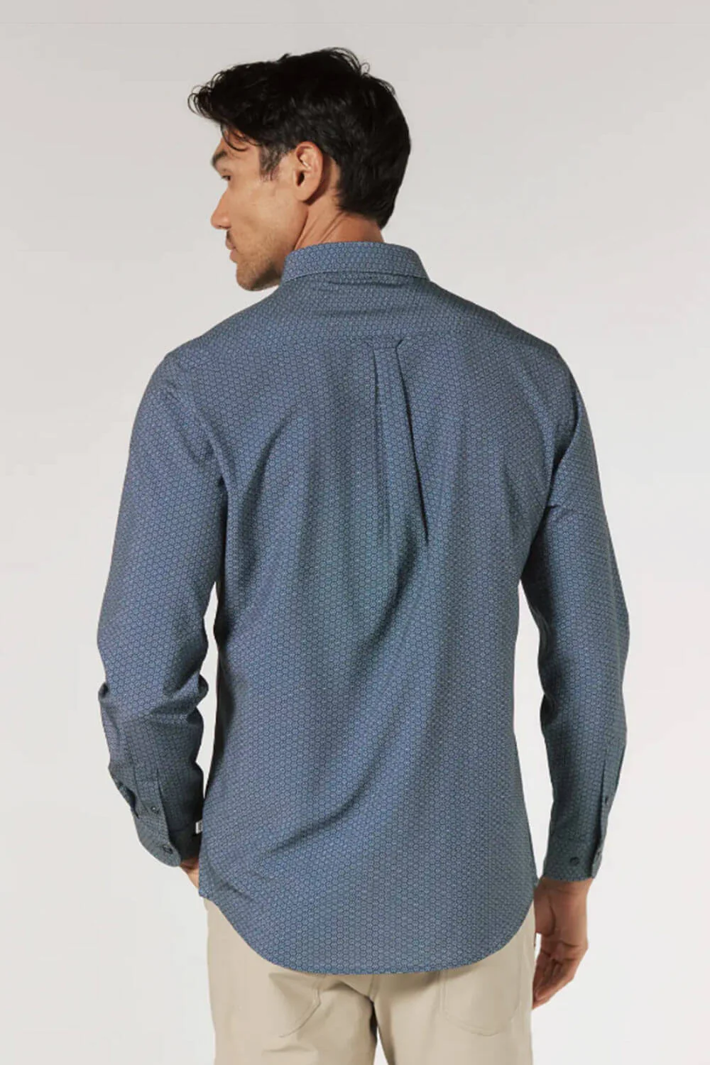 7Diamonds Rayne Woven Shirt for Men in Slate | SMKL-7969-SLATE - Image 3