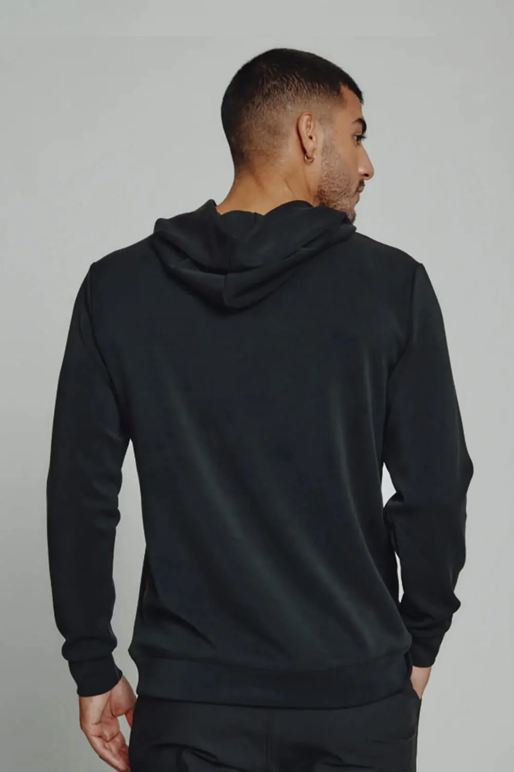 7Diamonds REV Hoodie for Men in Black | STH-8362-BLACK - Image 3