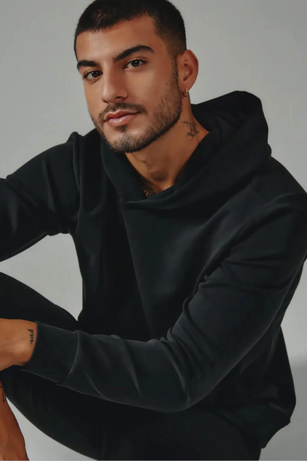 7Diamonds REV Hoodie for Men in Black | STH-8362-BLACK - Image 5
