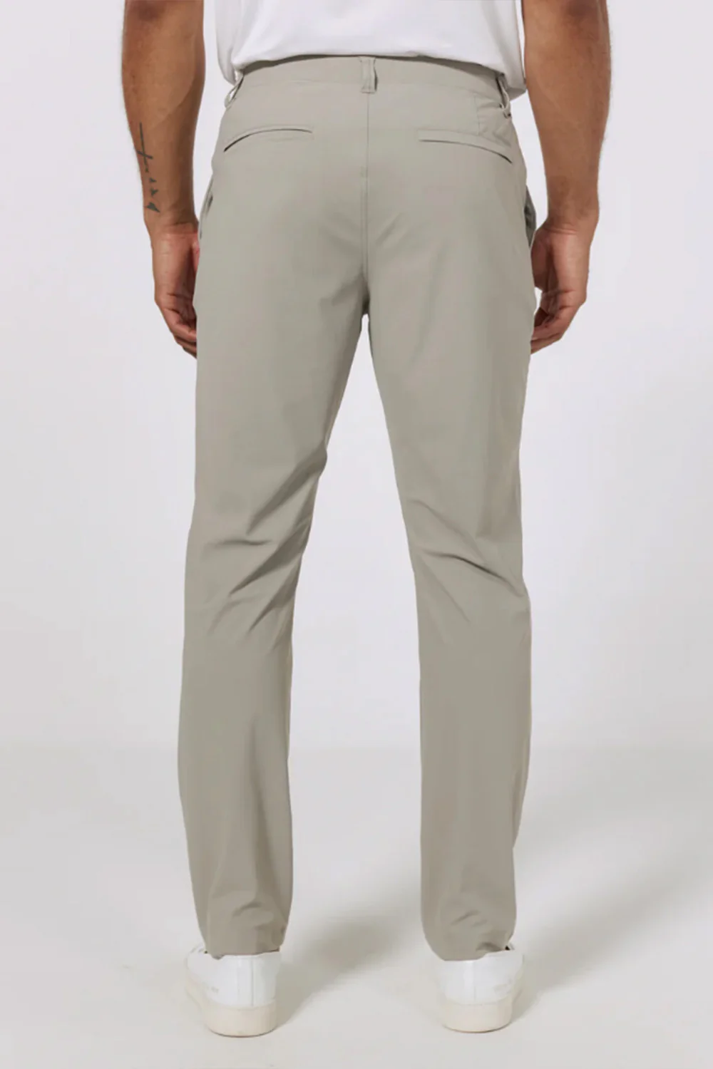7Diamonds Zuma Chino Pants for Men in Smoky Taupe | STP-1288 SMOKYTAUPE - Image 4