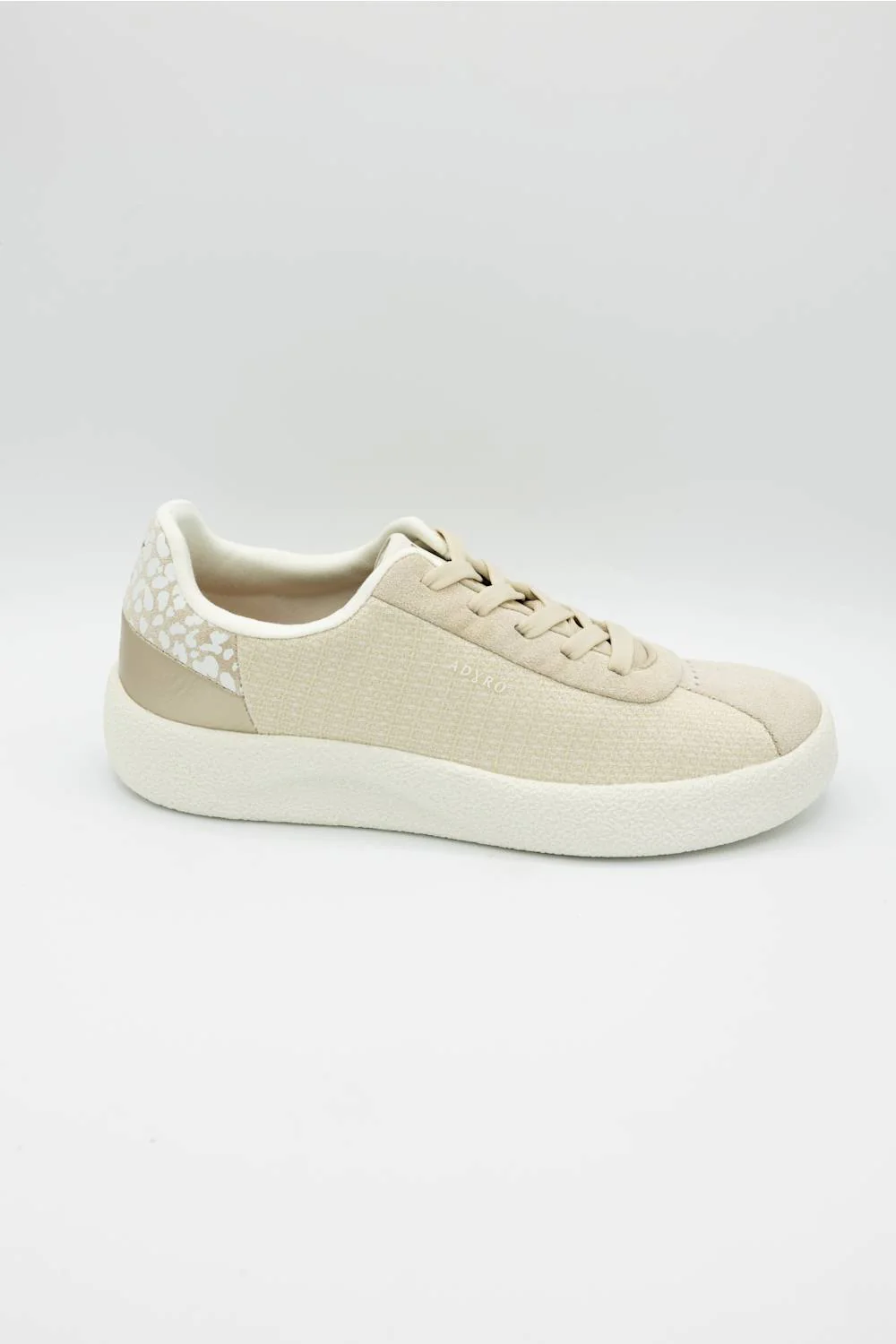 ADYRO Prima Sneakers for Women in Almond Beige | PAFALM101-ALMOND BEIGE - Image 3