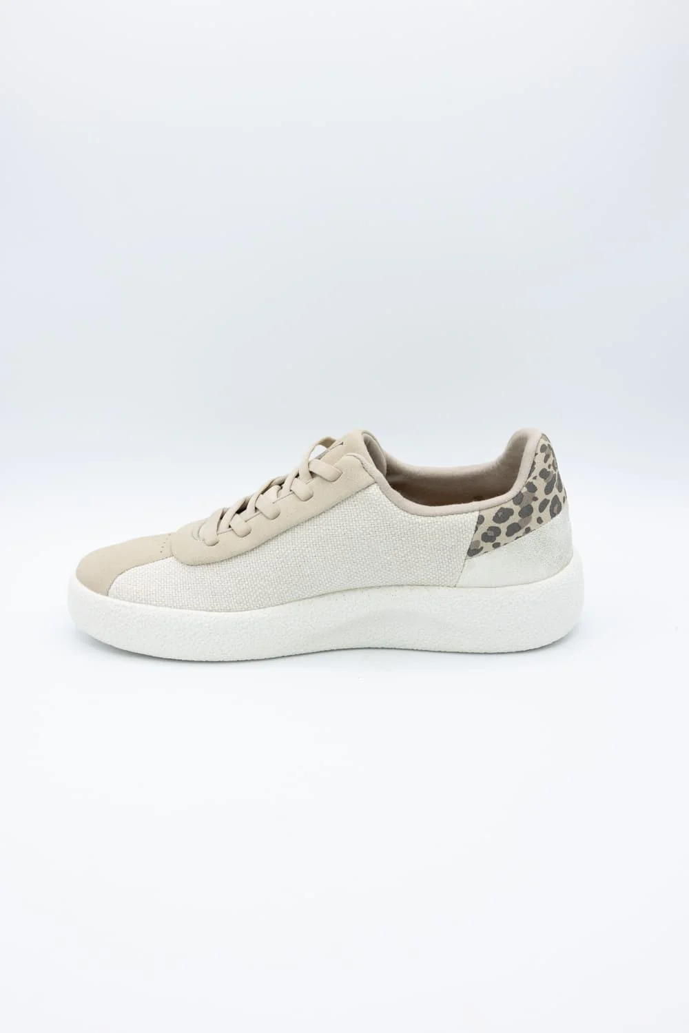 ADYRO Prima Sneakers for Women in Cheetah Beige | PAFCHB101--CHEETAH BEIGE - Image 5