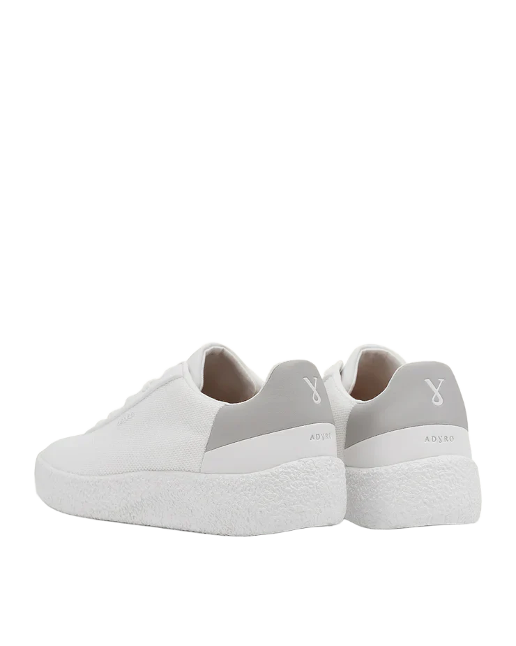 ADYRO Primo Sneakers for Men in Ice White | PRMICE103-ICE WHITE - Image 3