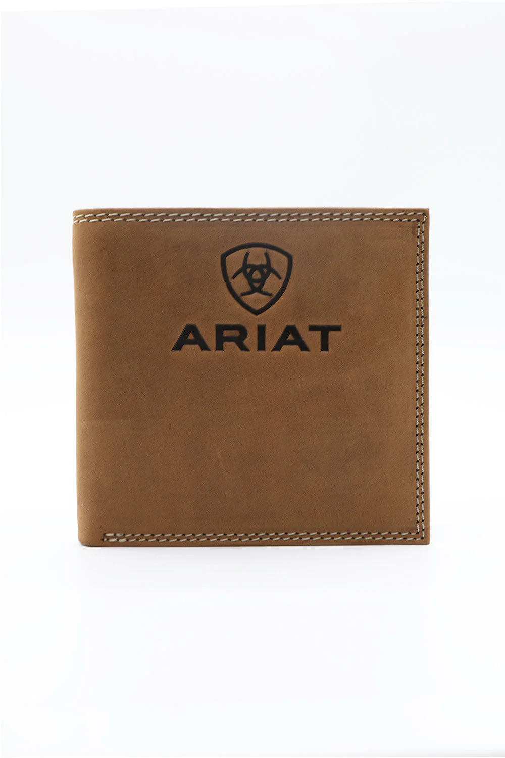 Ariat Bi-Fold Embroidered Wallet in Brown | A3548244-BROWN - Image 3