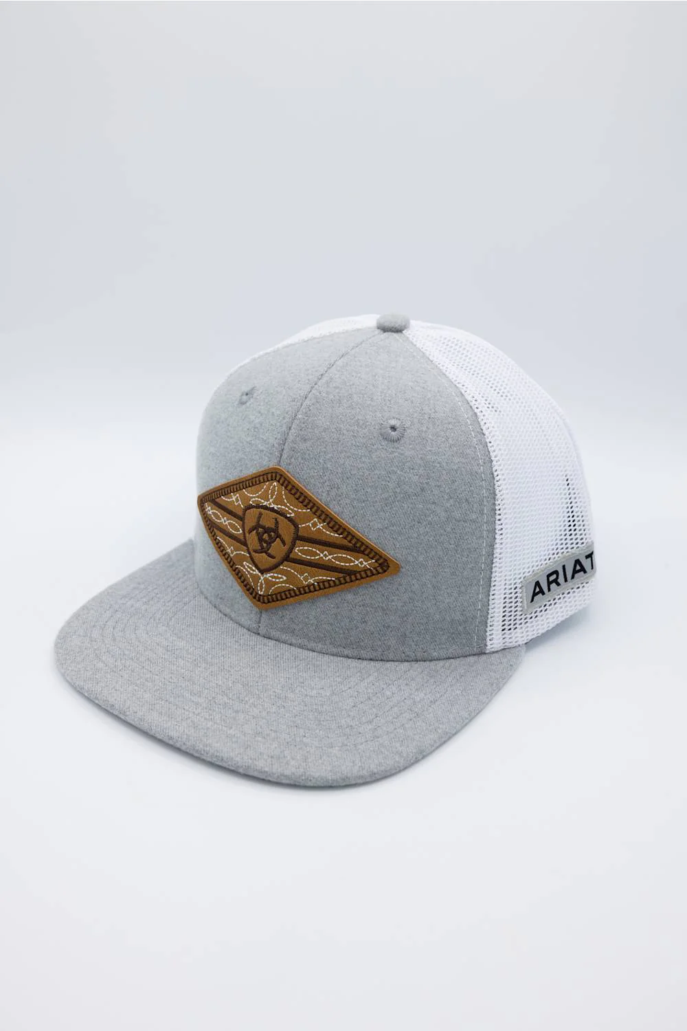 Ariat Boot Stitch Patch Logo Cap for Men in Grey | A300097006 - Image 3