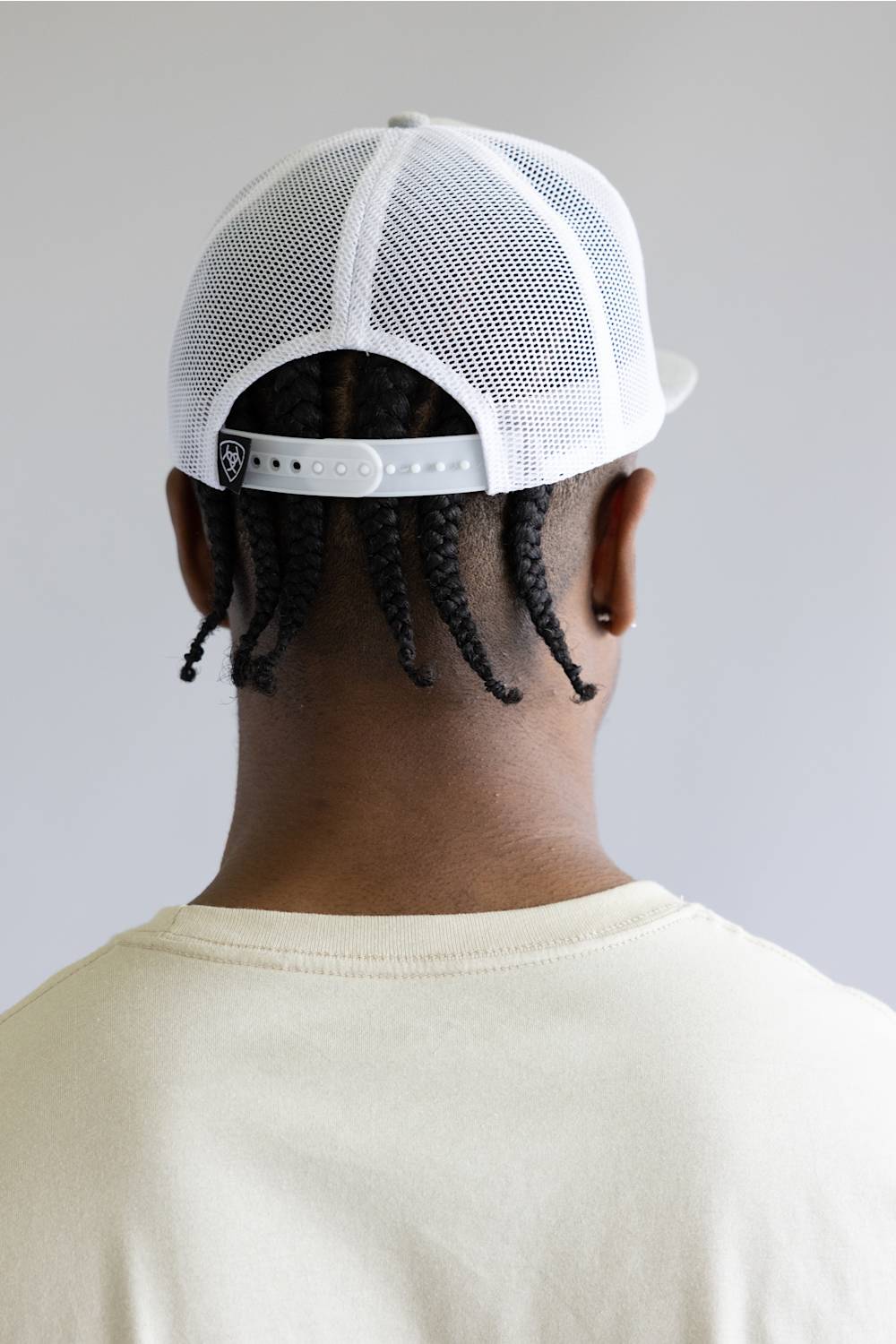 Ariat Boot Stitch Patch Logo Cap for Men in Grey | A300097006 - Image 4