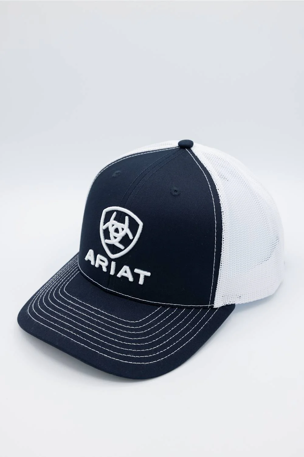 Ariat Embroidered Logo Cap for Men in Navy | A300094303 - Image 3