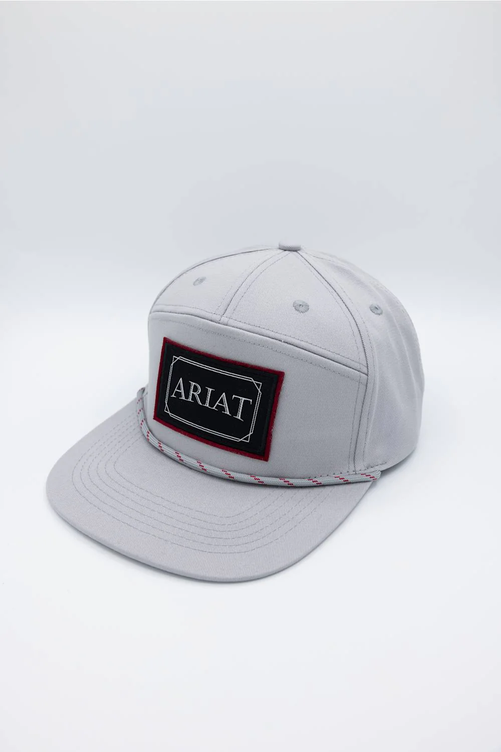 Ariat Logo Patch Cap for Men in Grey | A300097206 - Image 3