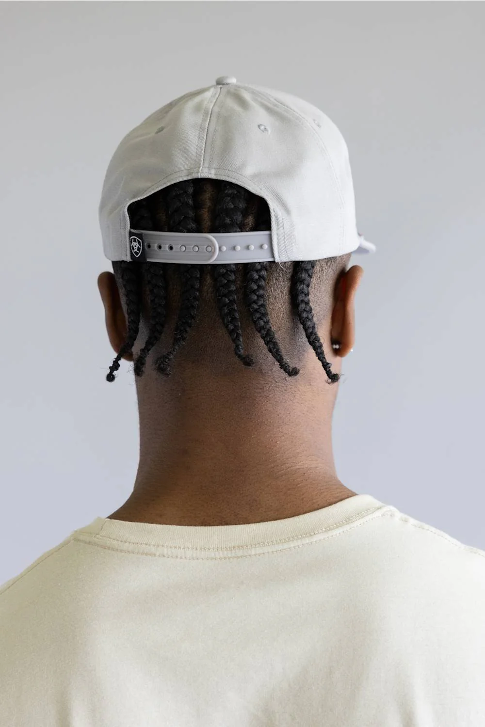 Ariat Logo Patch Cap for Men in Grey | A300097206 - Image 4