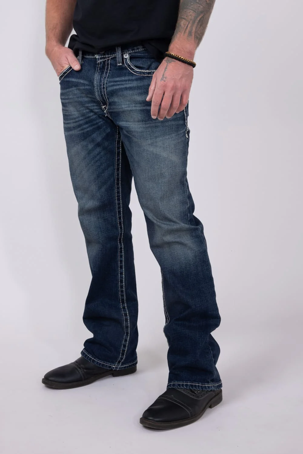Ariat Relaxed Bootcut Jeans for Men | 10021767-TURNOUT - Image 3