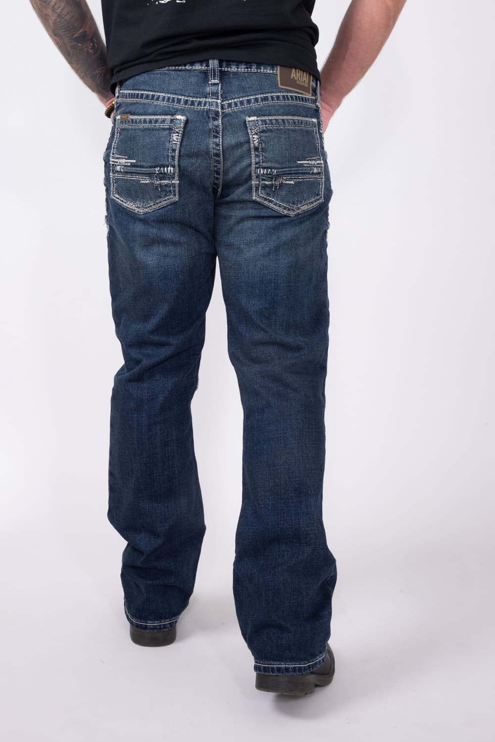 Ariat Relaxed Bootcut Jeans for Men | 10021767-TURNOUT - Image 4