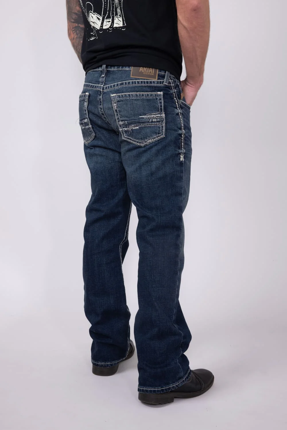 Ariat Relaxed Bootcut Jeans for Men | 10021767-TURNOUT - Image 5