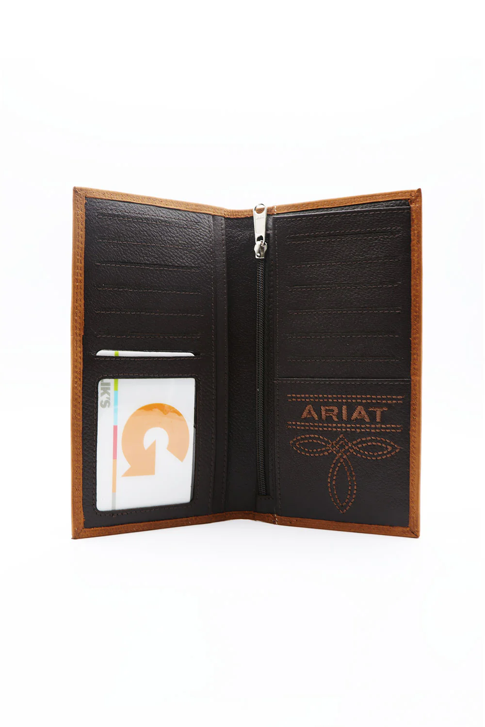 Ariat Rodeo Embroidered Wallet in Brown | A3548044-BROWN - Image 2