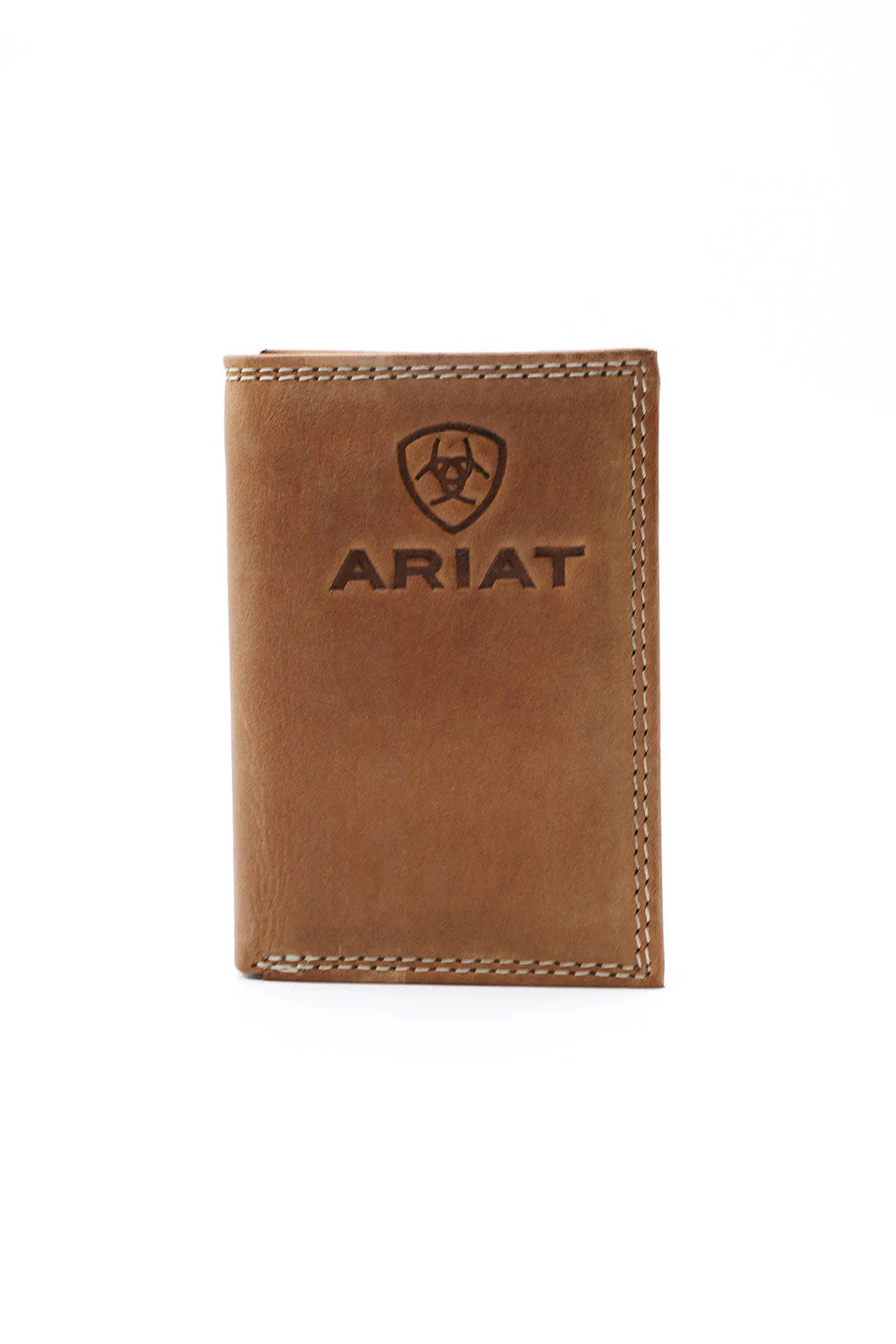 Ariat Tri-Fold Embroidered Wallet in Brown | A3548144-BROWN - Image 3