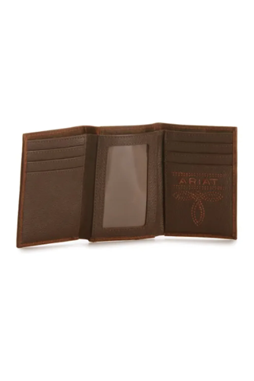 Ariat Tri-Fold Wallet in Brown | A3547502 - Image 2